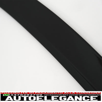trunk spoiler suitable for audi a5 f5 sportback (2017-up) piano black 