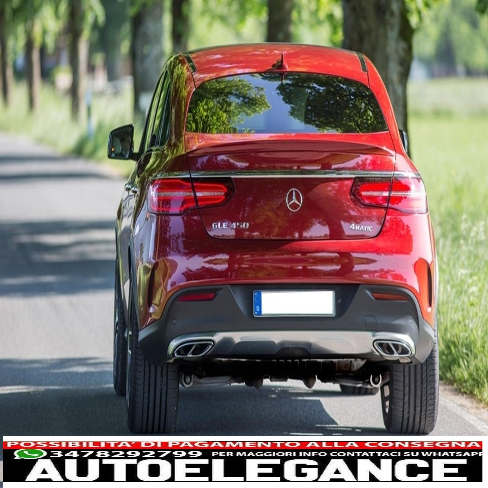 Consigli per silenziatore di scarico adatti per mercedes glc 45 x253 c253 gle suv w166 coupe c292 450 classe c w205 c43 sport design AUTOELEGANCERICAMBI