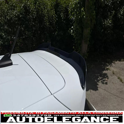 Roof Spoiler Cap Suitable for Ford Fiesta MK8 ST / ST-Line (2017-2021) Piano Black