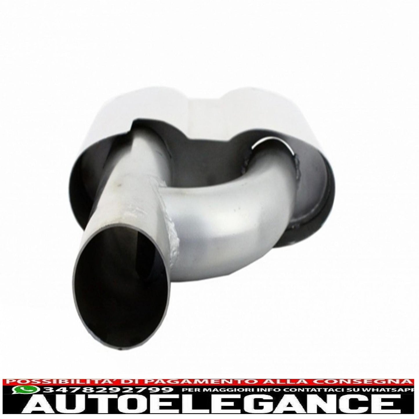 Rear bumper suitable for mercedes w221 s class (2005-2011) with exhaust tips 