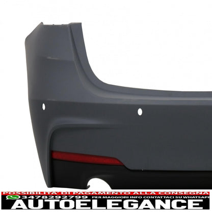 complete body kit suitable for bmw 3 series f31 (2011-2019) touring m-technik design with fog lamps