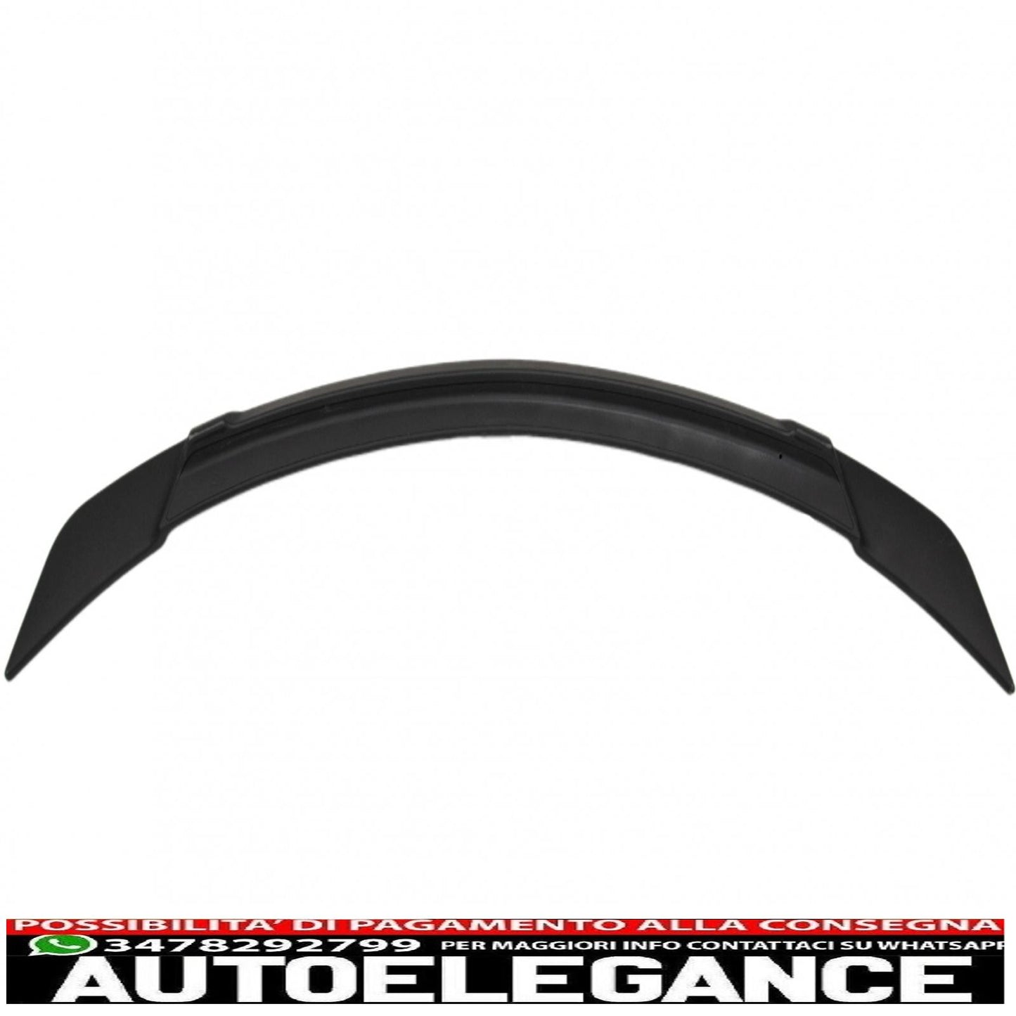 trunk spoiler suitable for mercedes c-class w205 (2014-2020) gts-design matt black 