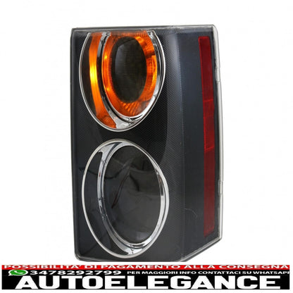 Rear lights suitable for Land Range Rover Vogue III L322 (2002-2009) Halogen Bulb Supercharged Facelift Smoke Edition design