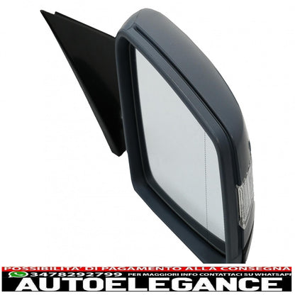 Complete mirror assembly suitable for mercedes s class w221 (2005-2010) restyling design