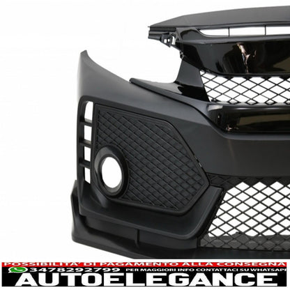 complete body kit suitable for honda civic mk10 fc fk (2016-up) sedan type r design 