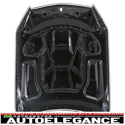 Cofano cofano anteriore con parafanghi anteriori adatto per mercedes classe c w205 s205 c205 a205 (2014-2020) gt design AUTOELEGANCERICAMBI