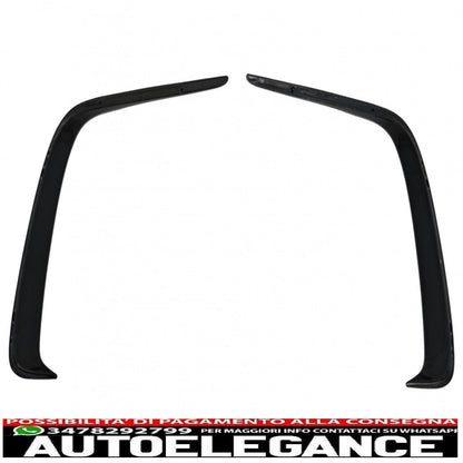 Bumper Splitter Fins Aero Suitable For Mercedes A-Class W176 A45 (2012-2018) Aero Edition Look