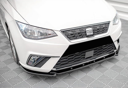 SPLITTER ADATTO PER SEAT IBIZA 5 KJ 2017+ STANDARD LOOK FR NERO LUCIDO V2