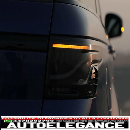 gl-5i rear lights gl-5x aero fin af-sport winglets suitable for range rover sport l494 (2013-2022) black