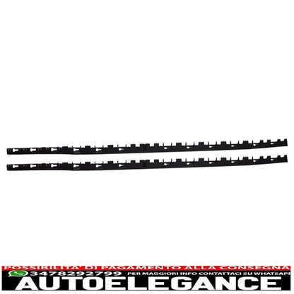 kit carrozzeria adatto per vw golf 7 vii (2013-2016) minigonne laterali look gti con diffusore posteriore