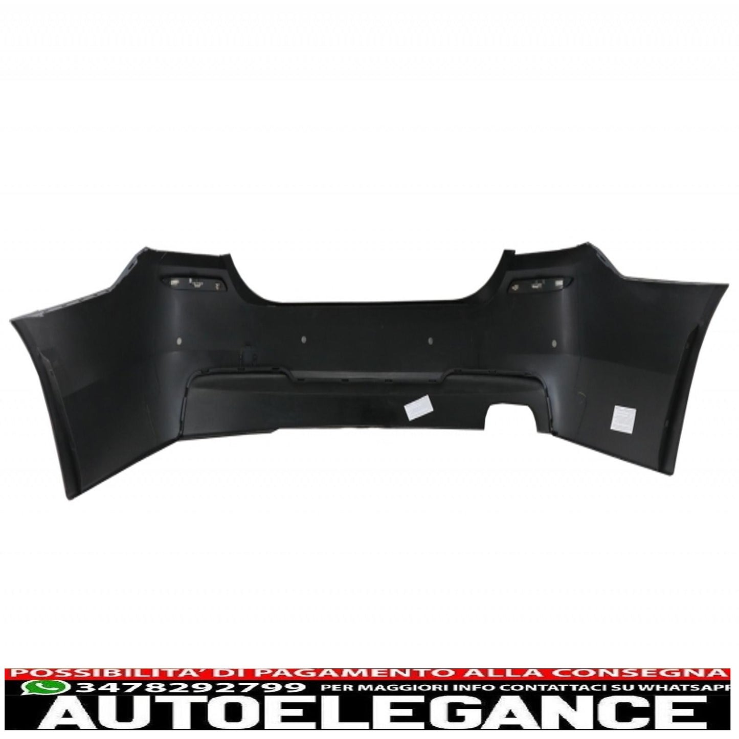 complete body kit with central grilles double stripe piano black suitable for bmw 5 series f10 lci (2014-2017) m-technik design