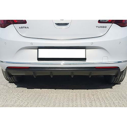 DIFFUSORE ADATTO PER OPEL ASTRA J 2012-2015 LOOK NERO LUCIDO DESIGN SPORTIVO