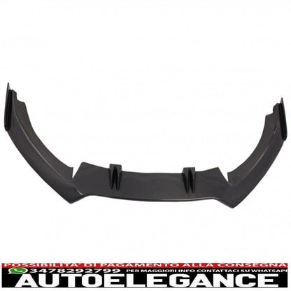 paraurti anteriore adatto per audi a5 8t pre restyling (2007-2011) con paraurti aggiuntivo spoiler labbro design rs5 vero carbonio