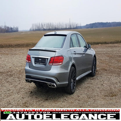 trunk spoiler suitable for mercedes e class w212 (2009-2016) piano black