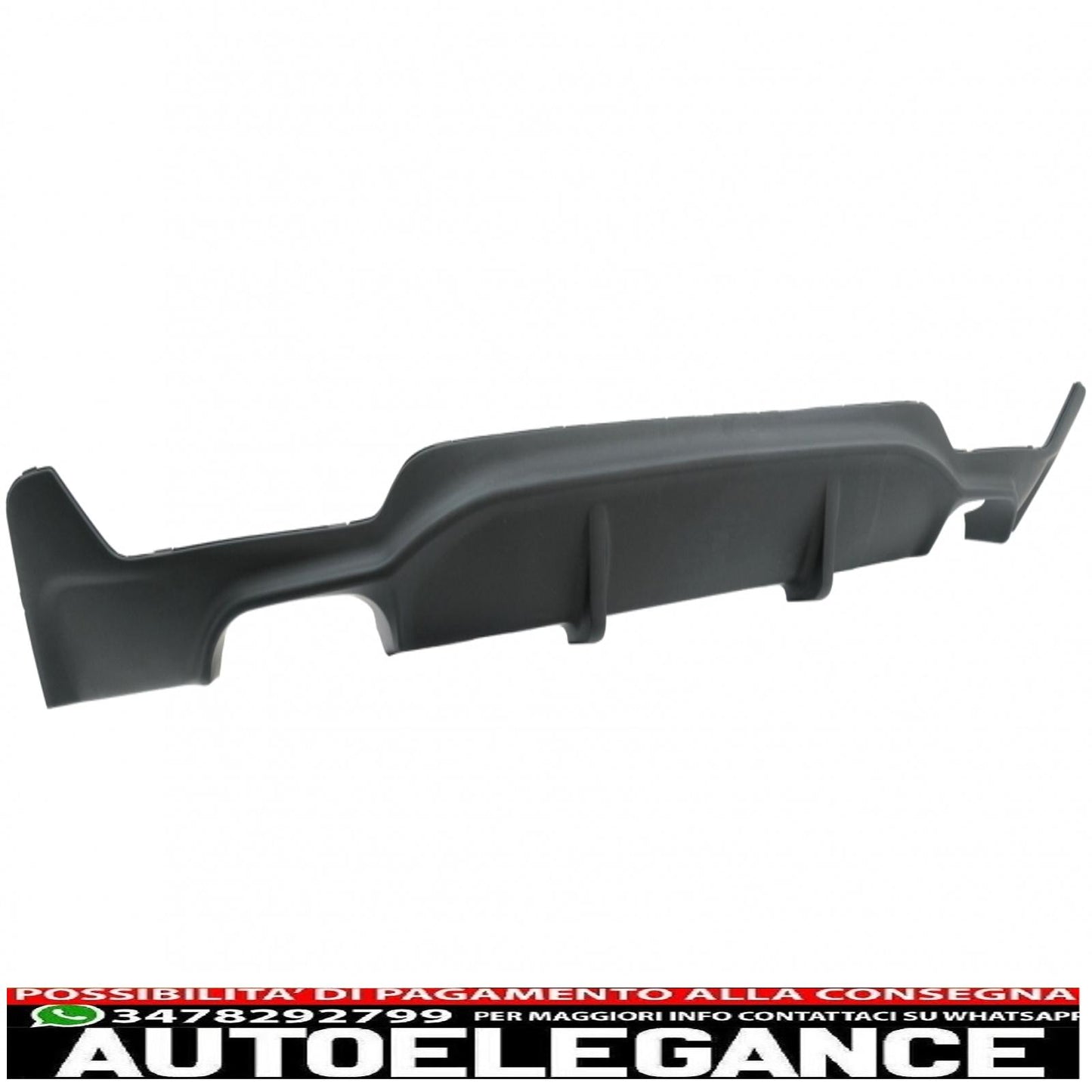 pacchetto di conversione al diffusore d'aria dal design m con spoiler sul paraurti anteriore adatto per BMW F32 F33 F36 Serie 4 (2013-2019)