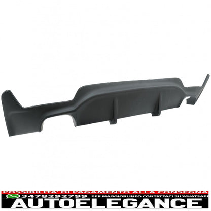 pacchetto di conversione al diffusore d'aria dal design m con spoiler sul paraurti anteriore adatto per BMW F32 F33 F36 Serie 4 (2013-2019)