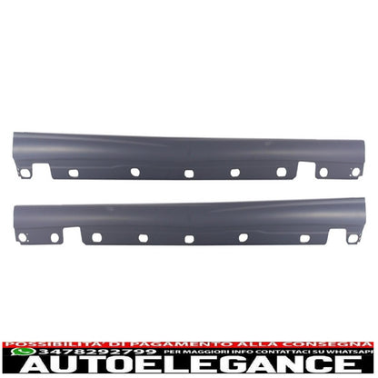 Rear bumper suitable for mercedes s class w221 (2005-2010) s65 design with side skirts