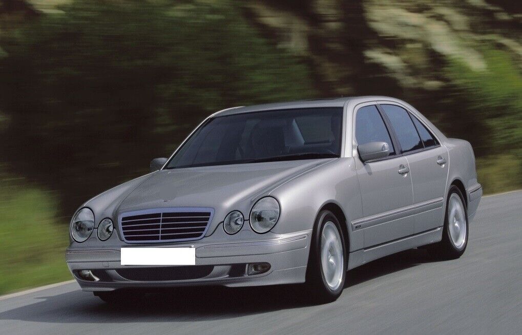 GRILLE SUITABLE FOR MERCEDES E CLASS W210 1999-2002 CHROME