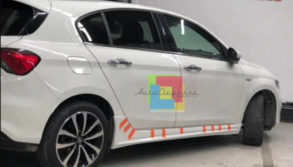 FIAT TIPO HATCHBACK SALOON SW SIDE SKIRTS ABS SPORTY LOOK UNDER DOOR