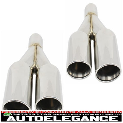 complete body kit suitable for BMW F10 5 series (2011 onwards) m-performance design with m-power exhaust tips 