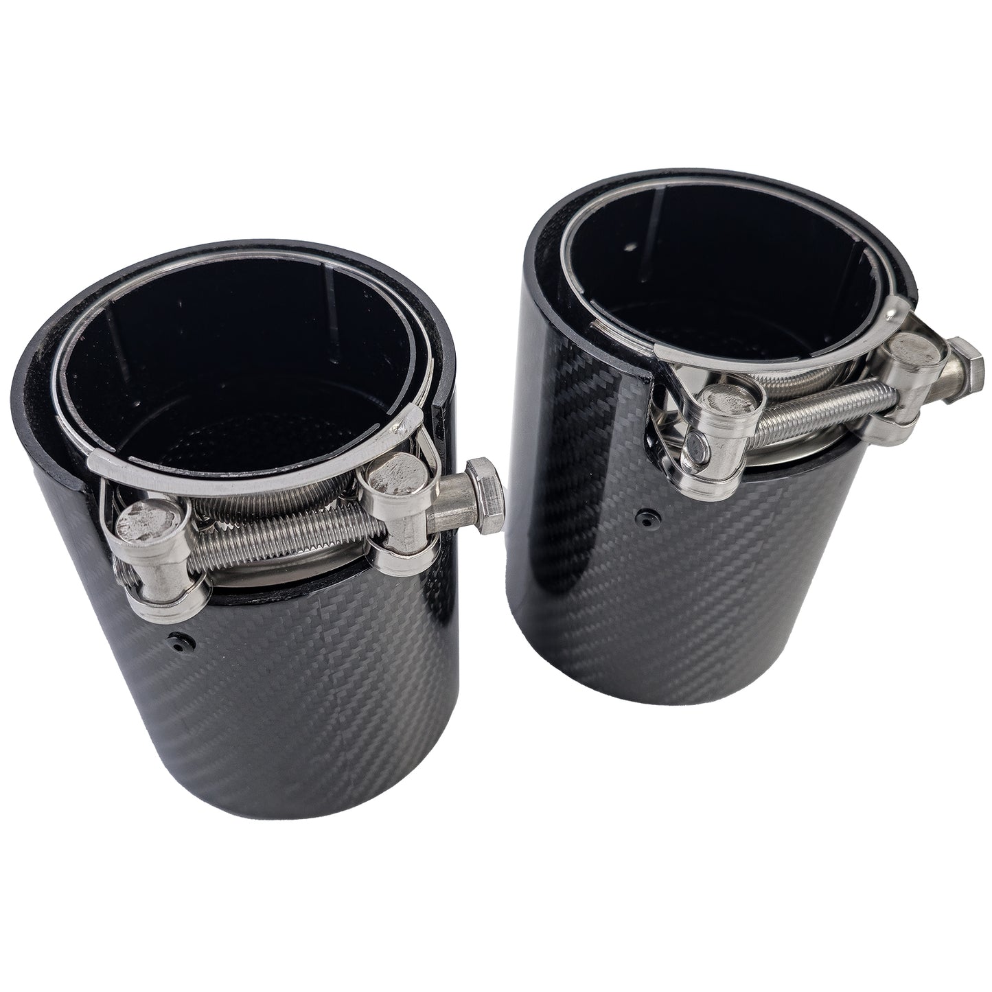 TERMINALI IN CARBONIO ADATTI PER BMW SERIE 1 F20 F21 LOOK SPORTIVO