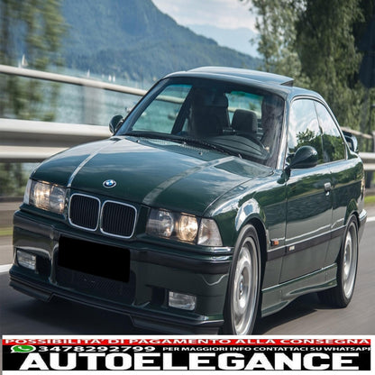 Front Bumper Spoiler Wings Suitable For BMW 3 Series E36 (1992-1998) M3 GT Design 