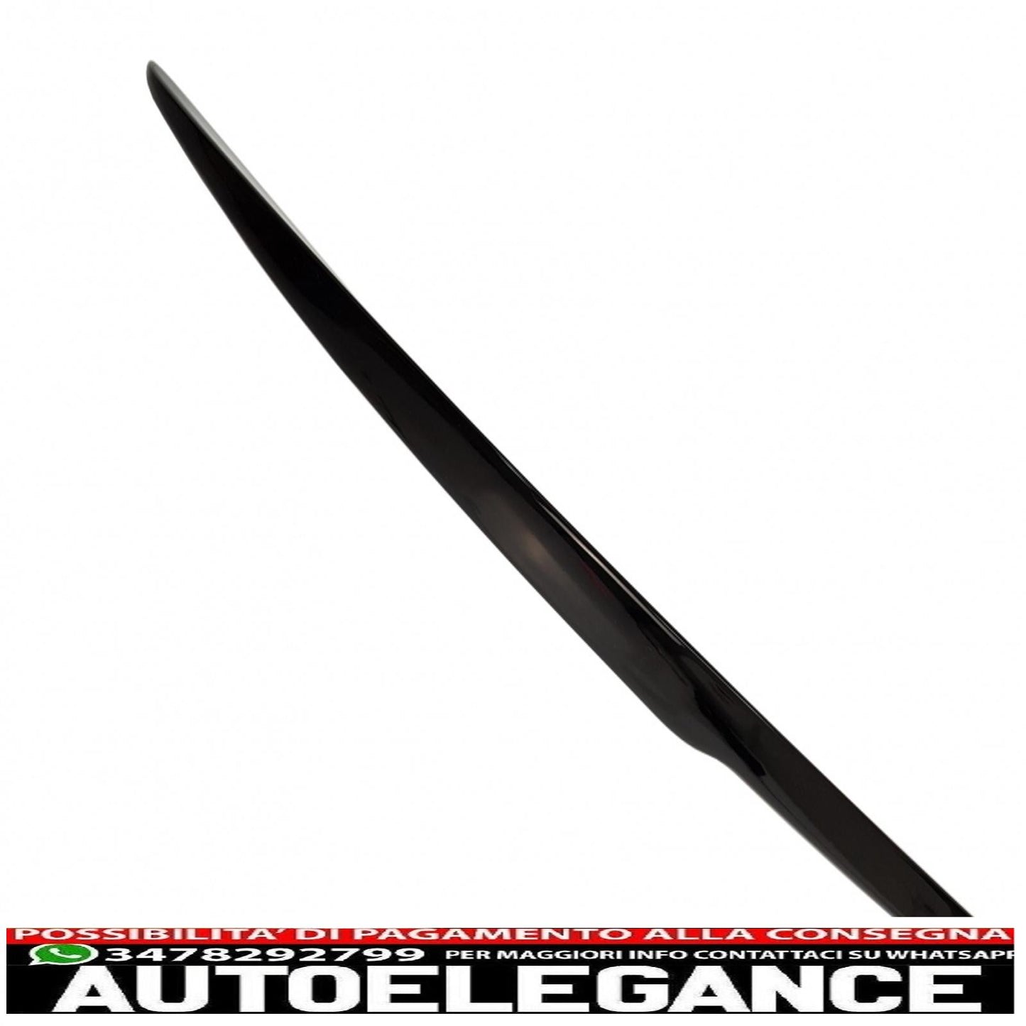 Trunk Spoiler Suitable for BMW 5 Series F10 (2010-2017) M Design Piano Black