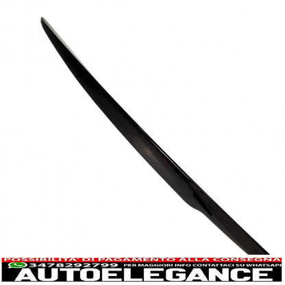 Trunk Spoiler Suitable for BMW 5 Series F10 (2010-2017) M Design Piano Black