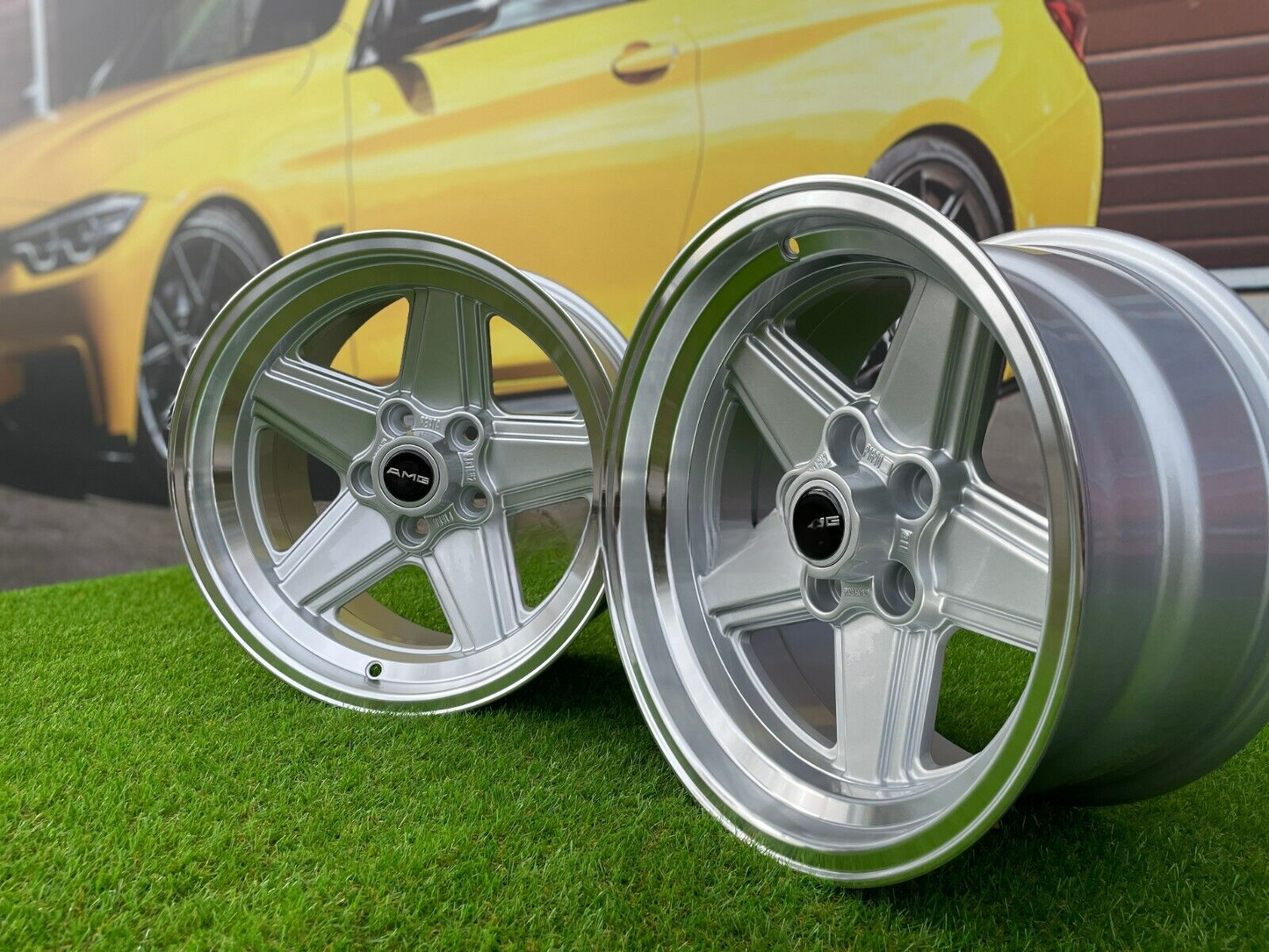 SUITABLE for Mercedes ES Sl CL 16 inch 5x112 8J + 9J AMG Penta 