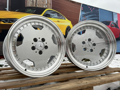 Suitable for Mercedes SL 17 inch 5x112 PERFORMA 25 AMG Monobloc Deep Dish Wheels 