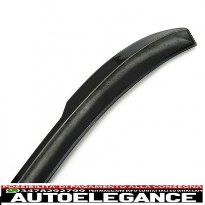 Trunk Spoiler Suitable for BMW 3 Series G20 (2019-up) Piano Black 