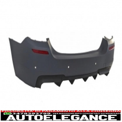 complete body kit suitable for BMW F10 5 series (2011 onwards) m-performance design with m-power exhaust tips 