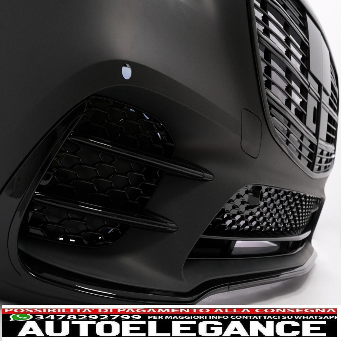 Conversion body kit suitable for mercedes s class w223 limousine (2020 onwards) night package design s450