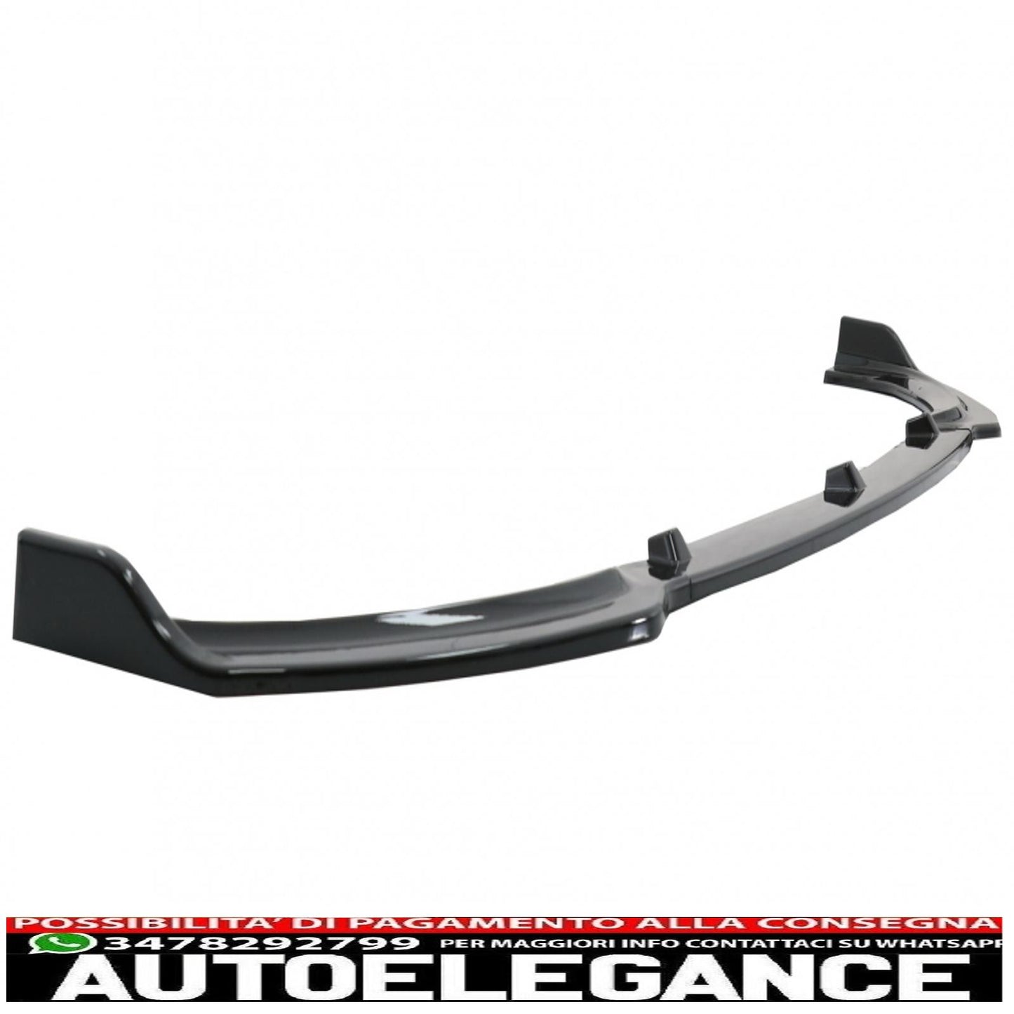 Front Bumper Spoiler Suitable for BMW 3 Series F30 Sedan F31 Touring (2011-2019) Standard Bumper Piano Black Edition