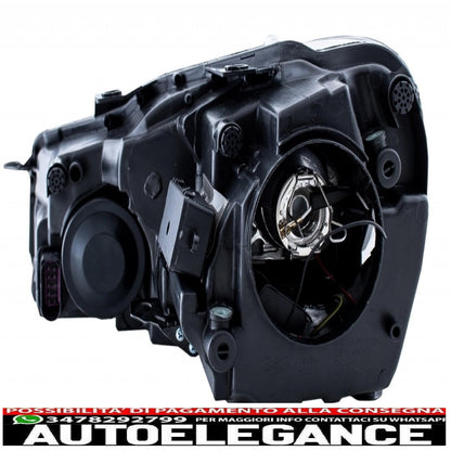 fari e fanali posteriori a led adatti per vw golf 6 vi (2008-2013) con restyling g7.5 gti look rossi fluenti indicatori di direzione sequenziali dinamici guida a sinistra