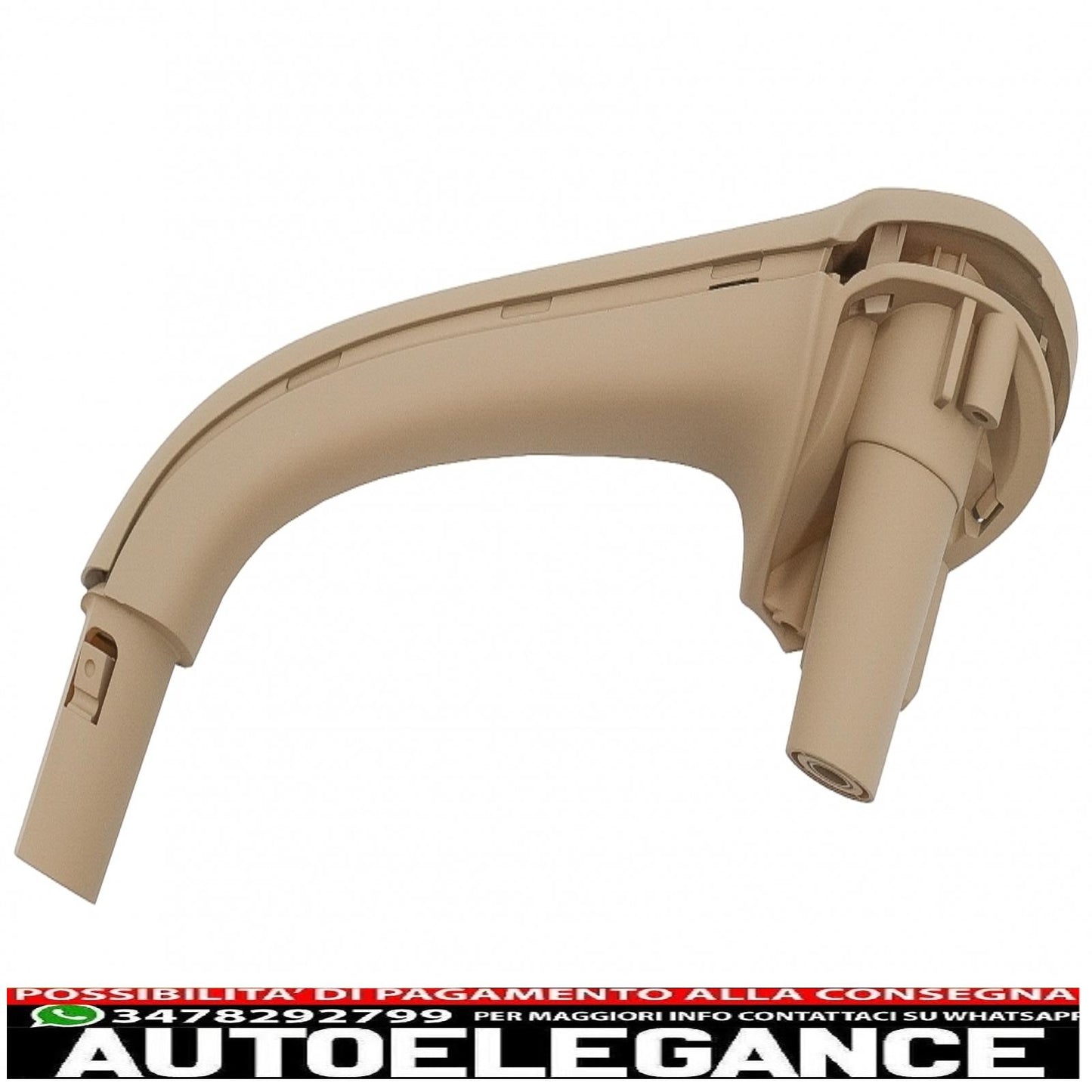 set of front interior door handles suitable for mercedes c class w203 s203 (2000-2007) beige