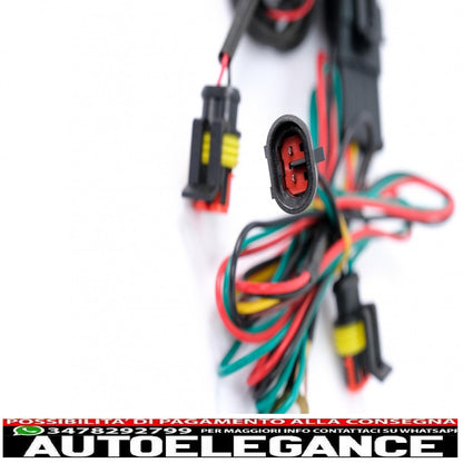 LED front roof spoiler suitable for mercedes g-class w463 (1989-2018) 6x6 design