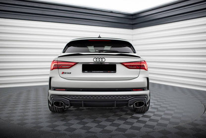 BOOT SPOILER SUITABLE FOR AUDI Q3 SPORTBACK 2019+ GLOSSY BLACK RSQ3 LOOK