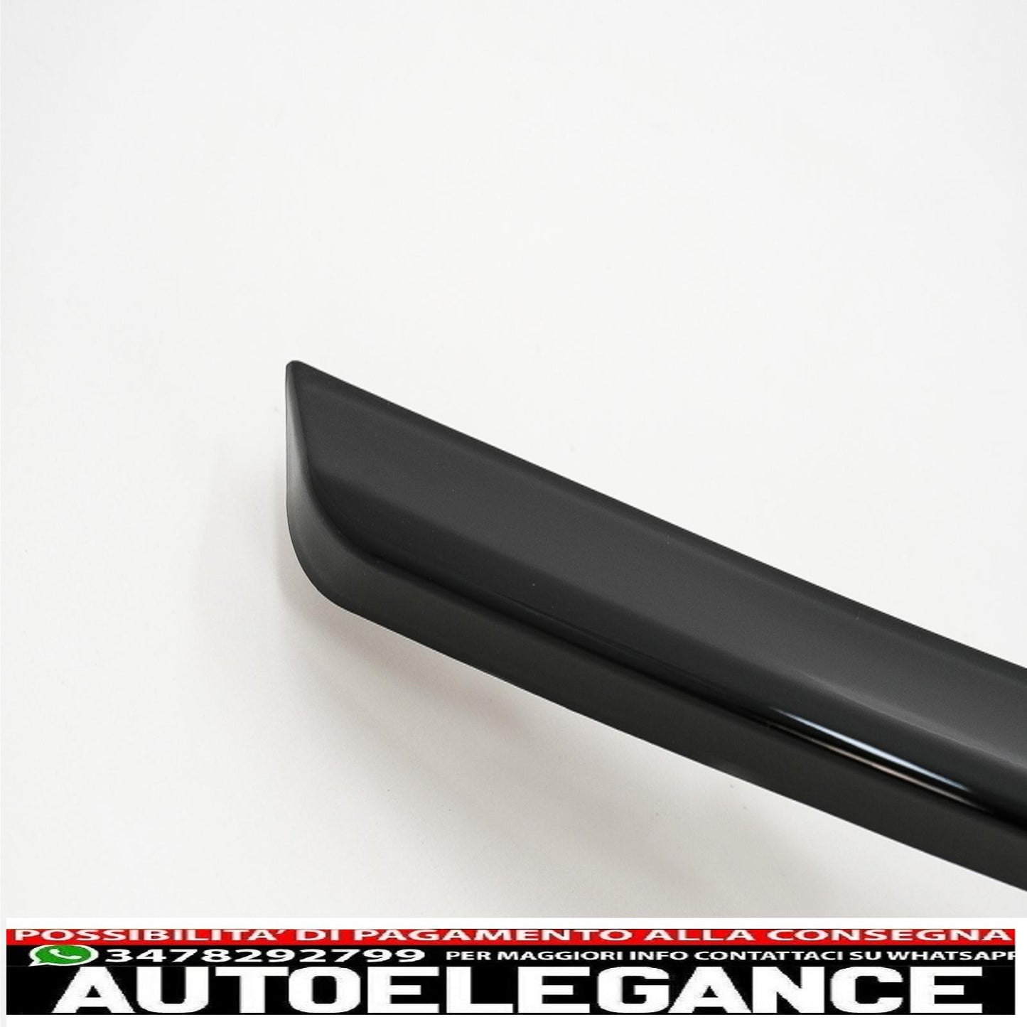 trunk spoiler suitable for mercedes cls class w218 limousine (2010-2018) piano black