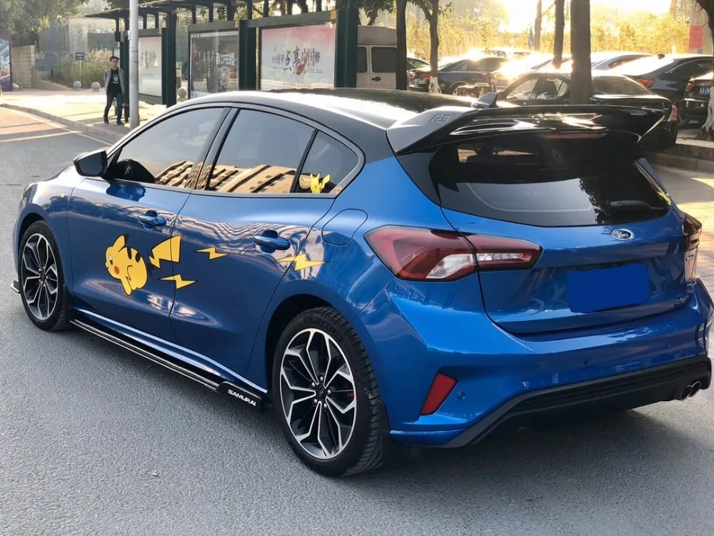 ROOF SPOILER SUITABLE FOR FORD FOCUS MK4 2018+ RAW RS LOOK