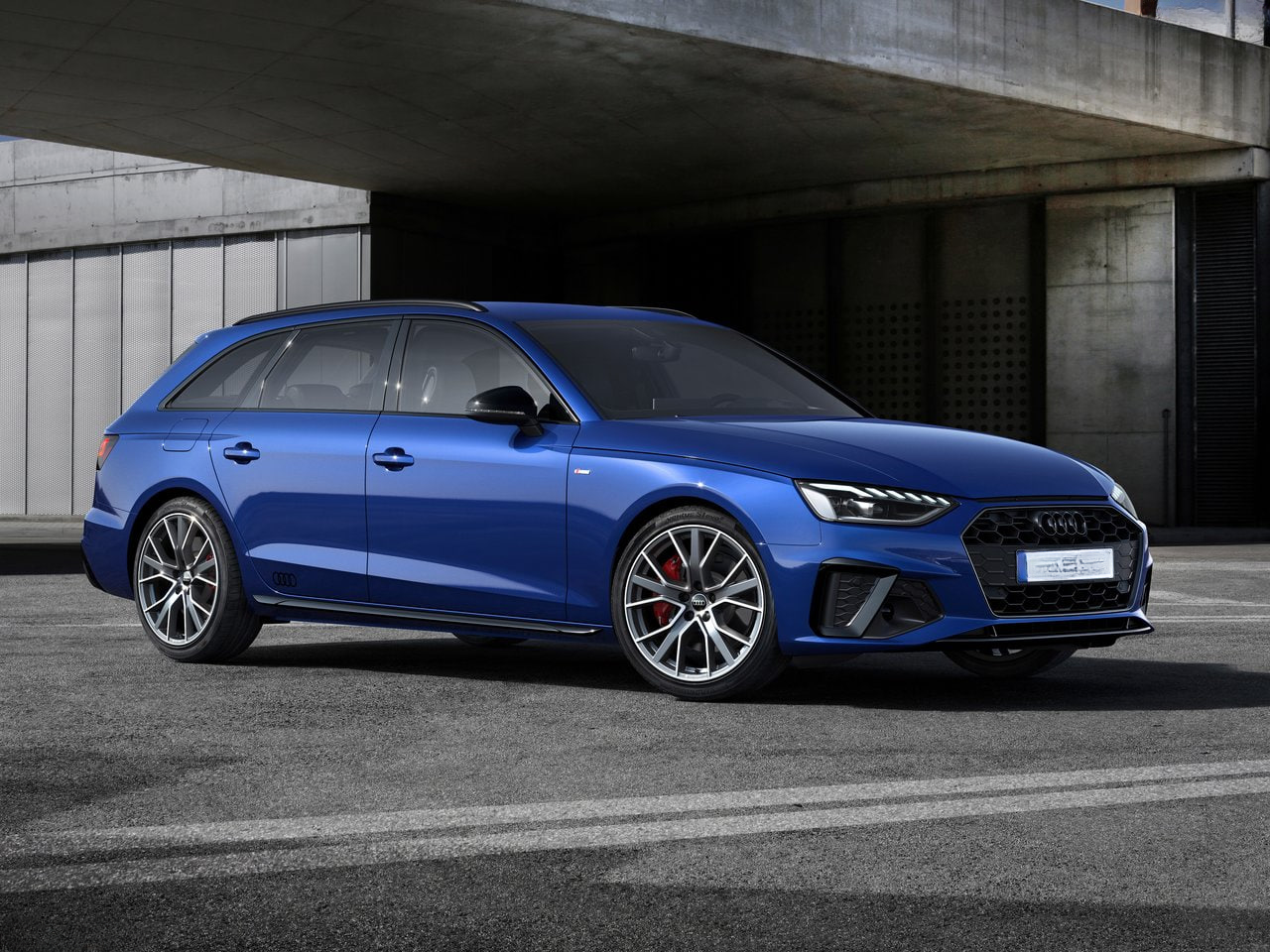 MINIGONNE LATERALI ADATTE PER AUDI A4 B9 8W AVANT BERLINA SLINE S4 LOOK GREZZO