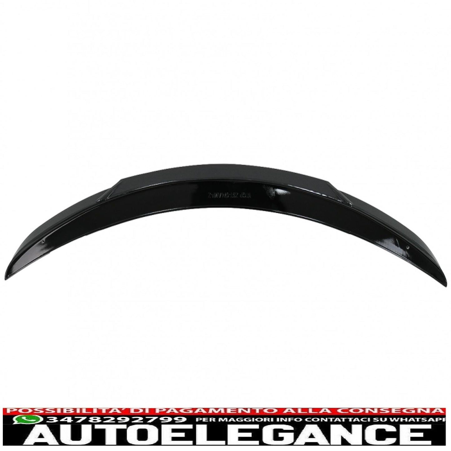 Boot Spoiler Suitable for Mercedes C-Class W206 Limousine (2021 onwards) Piano Black