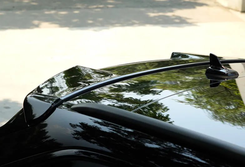 ROOF SPOILER SUITABLE FOR AUDI A6 C8 AVANT 2018+ RS6 LOOK GLOSSY BLACK