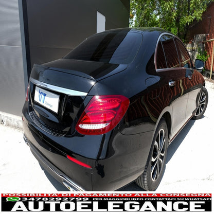 trunk spoiler suitable for mercedes e-class w213 (2016-up) matt black 