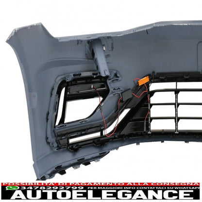 front bumper with led daytime running lights suitable for vw golf 7.5 (2017-2020) r design