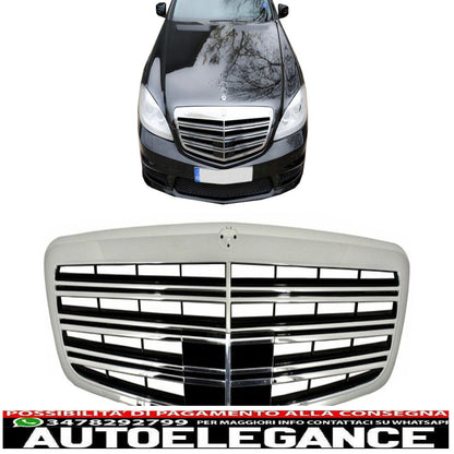 Griglia Anteriore per Mercedes W221 Classe S Facelift 2011-2013 S63 S65 Design-mostra il titolo originaleTesto originaleFront Grille for Mercedes W221 S-Class Facelift 2011-2013 S63 S65 Design