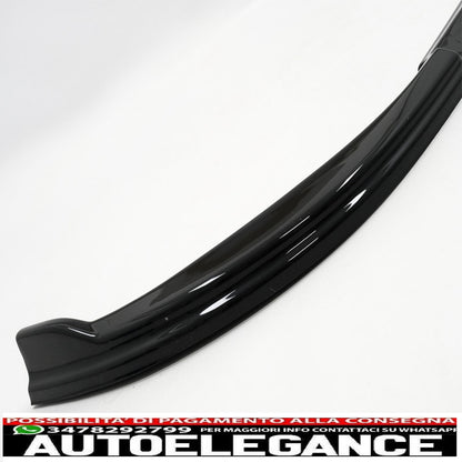 Front Bumper Lip Extension Spoiler Fit For VW Golf 8 (2020 Onwards) Standard Piano Black