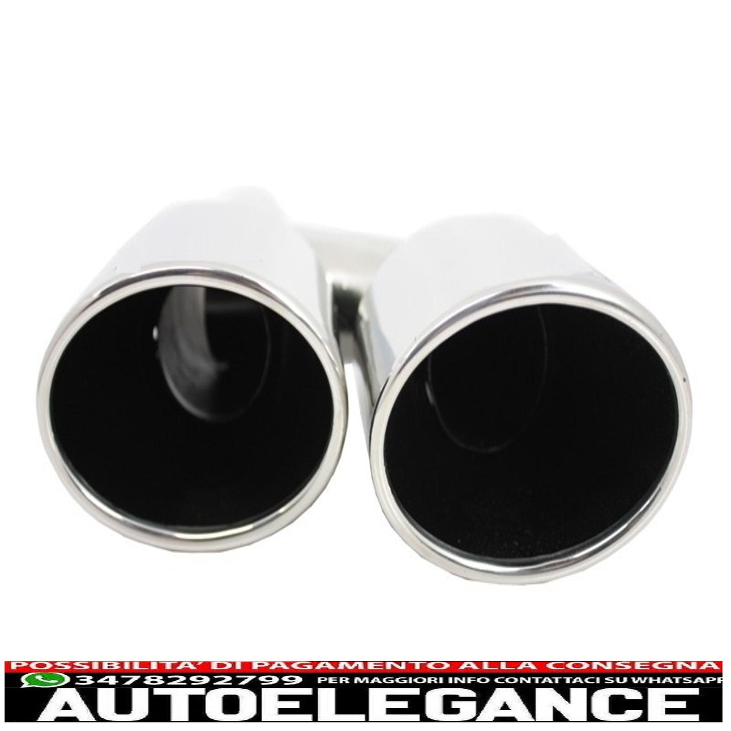 Punte del silenziatore del diffusore d'aria della mantovana del paraurti posteriore adatte per mercedes classe c w204 amg sport line (2012-2014) limousine