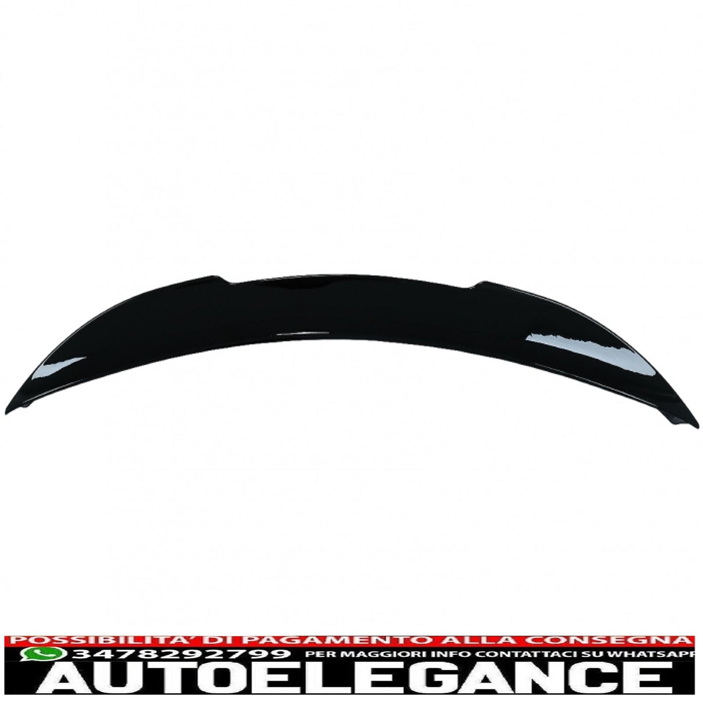 Trunk Spoiler Suitable for BMW 3 Series G20 (2019-up) Piano Black 
