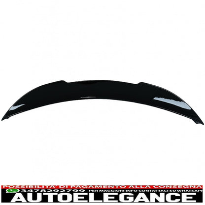 Trunk Spoiler Suitable for BMW 3 Series G20 (2019-up) Piano Black 